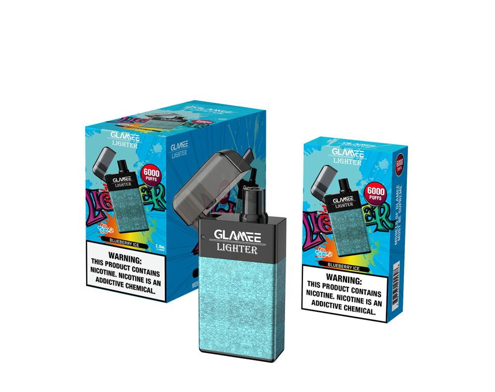 Glamee Lighter 6000 Puffs Disposable Vape