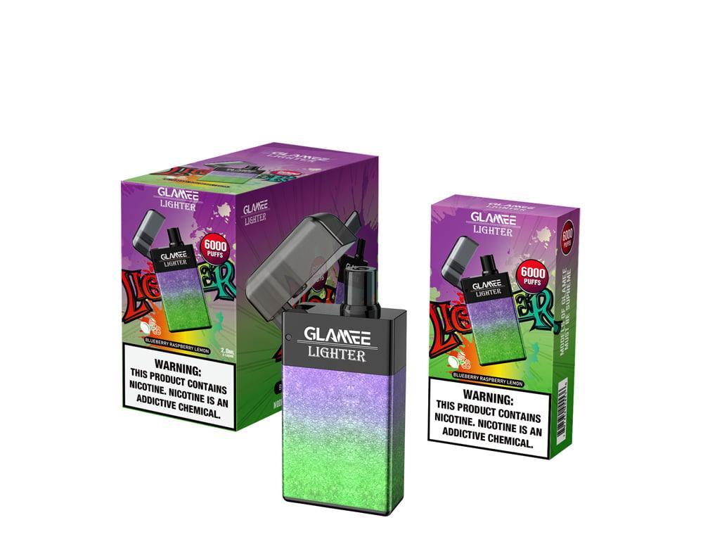 Glamee Lighter 6000 Puffs Disposable Vape