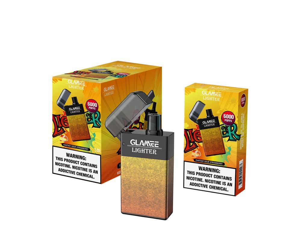 Glamee Lighter 6000 Puffs Disposable Vape
