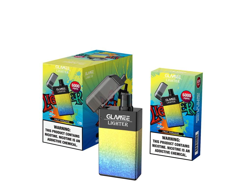 Glamee Lighter 6000 Puffs Disposable Vape