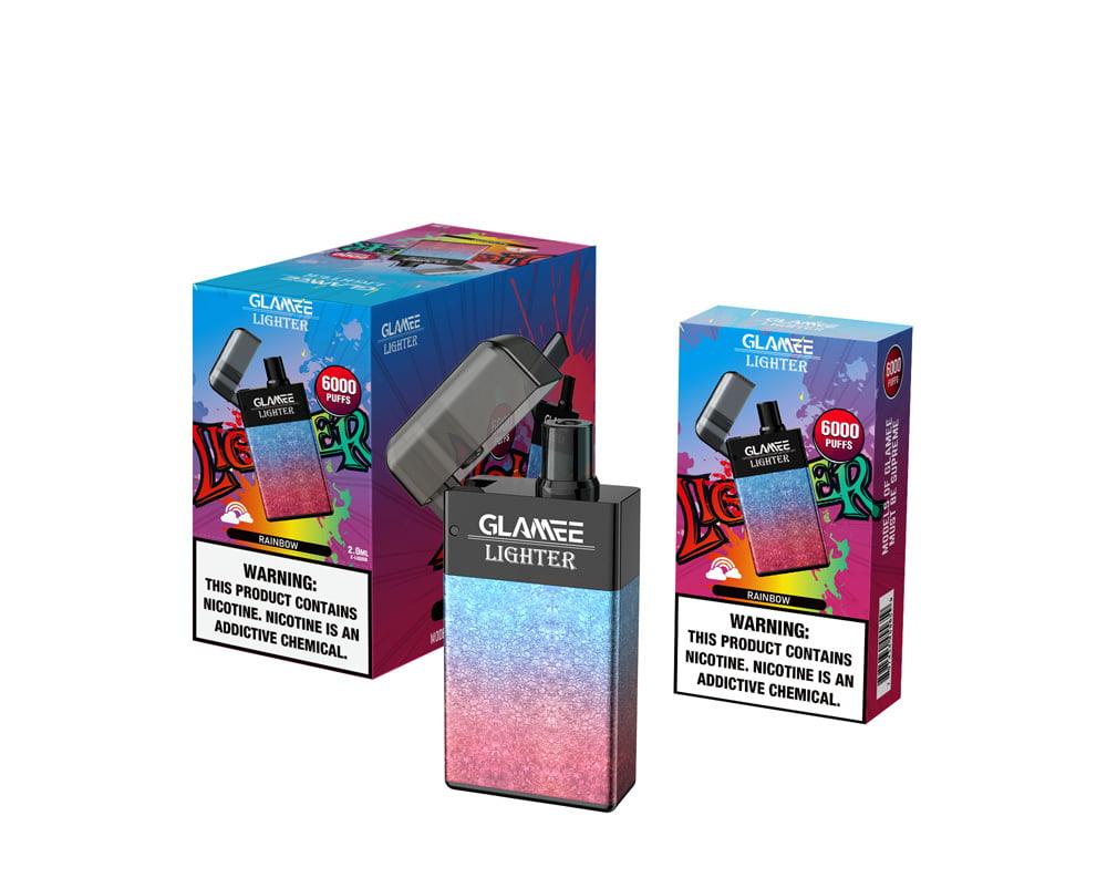 Glamee Lighter 6000 Puffs Disposable Vape