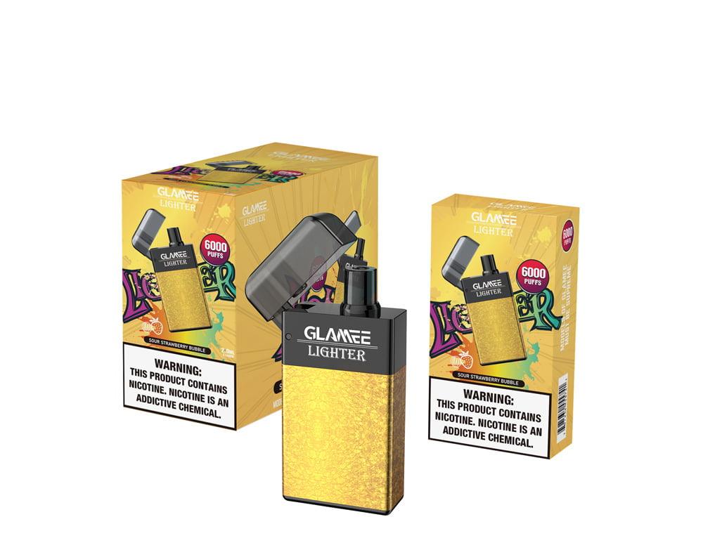 Glamee Lighter 6000 Puffs Disposable Vape