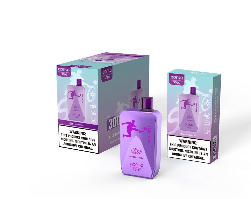 Gorila Solo 3000 Puffs Disposable Vape
