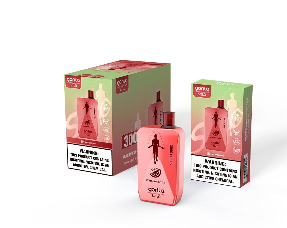 Gorila Solo 3000 Puffs Disposable Vape