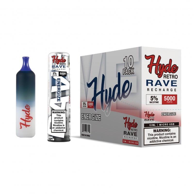 Hyde Retro Rave Recharge 5,000 puffs sold by VaperDudes.com made by Hyde | Tags: all, Disposables, hyde | Fast and Free shipping.