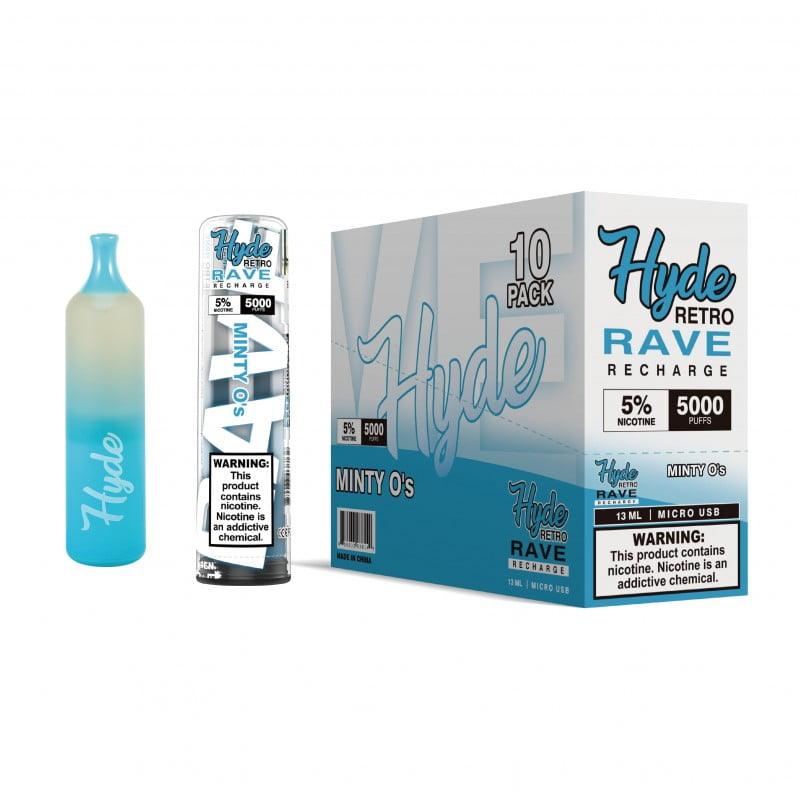 Hyde Retro Rave Recharge 5,000 puffs sold by VaperDudes.com made by Hyde | Tags: all, Disposables, hyde | Fast and Free shipping.