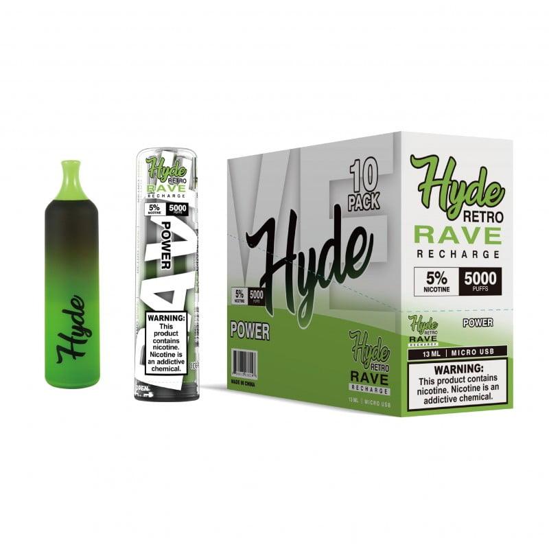 Hyde Retro Rave Recharge 5,000 puffs sold by VaperDudes.com made by Hyde | Tags: all, Disposables, hyde | Fast and Free shipping.