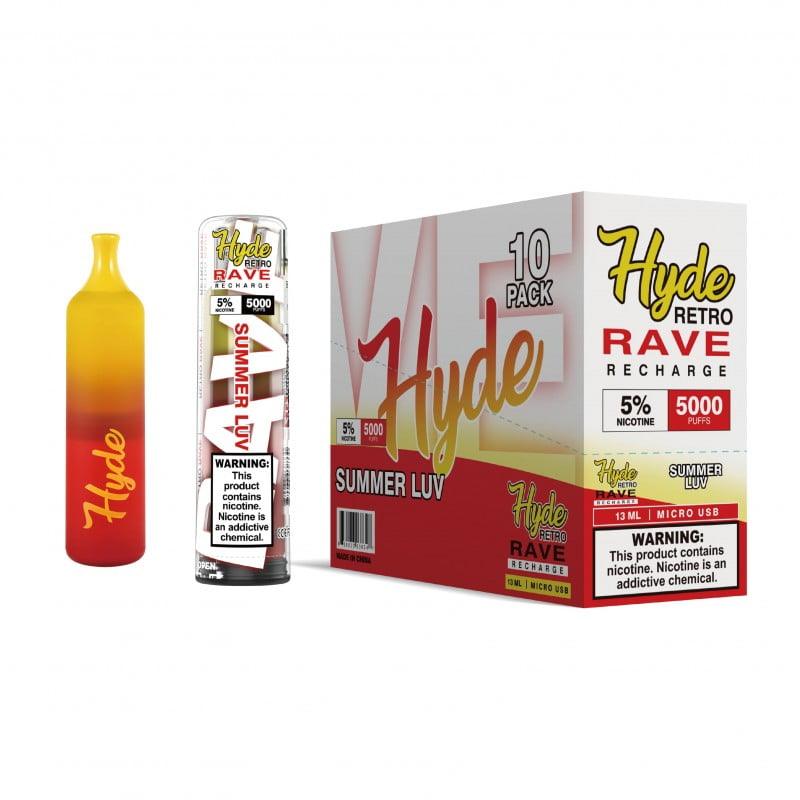 Hyde Retro Rave Recharge 5,000 puffs sold by VaperDudes.com made by Hyde | Tags: all, Disposables, hyde | Fast and Free shipping.