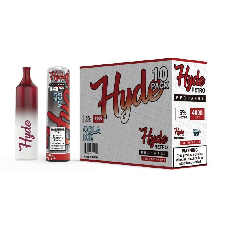 Hyde Retro Recharge 4,000 Puffs sold by VPdudes made by Hyde | Tags: all, Disposables, hyde