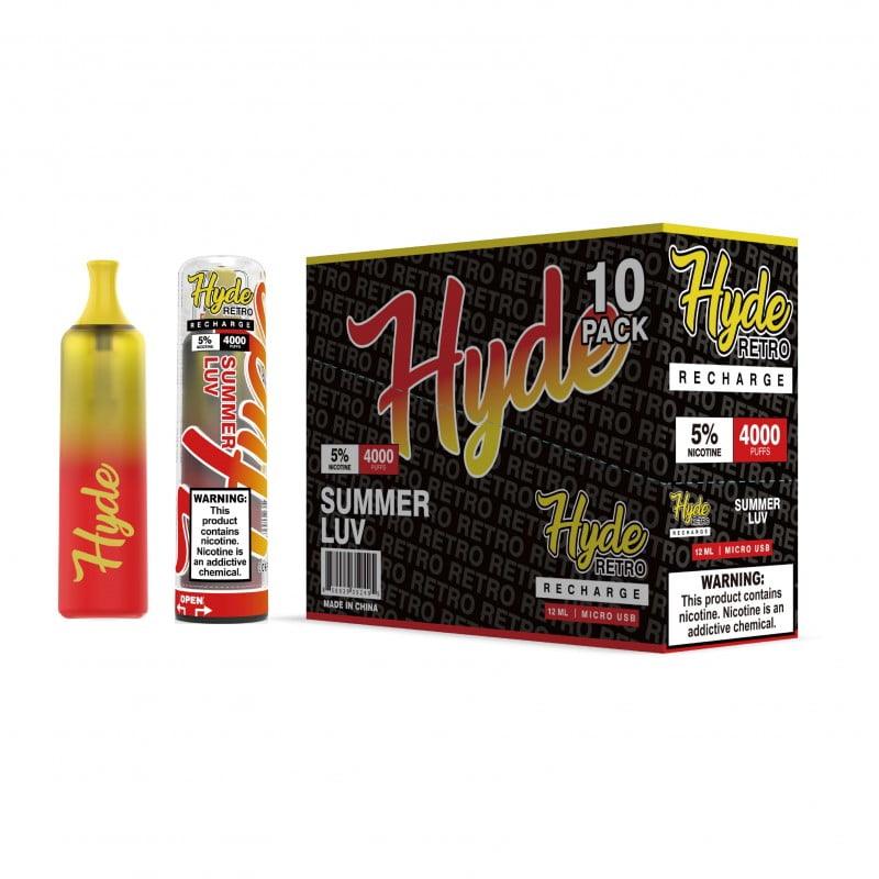 Hyde Retro Recharge 4,000 Puffs sold by VPdudes made by Hyde | Tags: all, Disposables, hyde