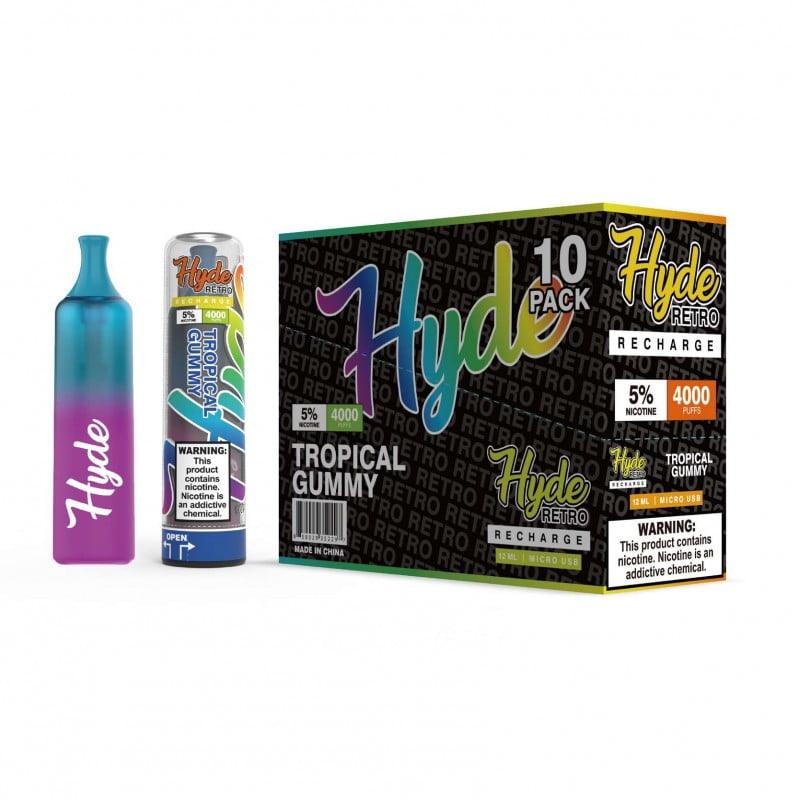Hyde Retro Recharge 4,000 Puffs sold by VPdudes made by Hyde | Tags: all, Disposables, hyde