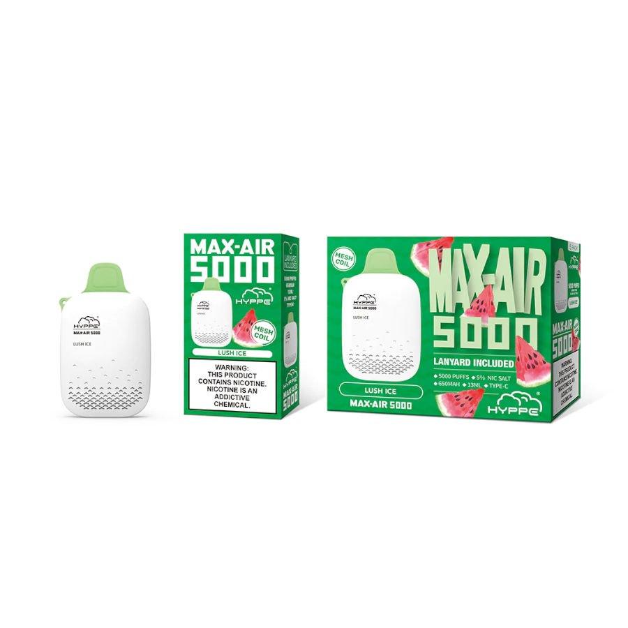 HYPPE Max-Air 5000 Puffs sold by VPdudes made by Hyppe | Tags: all, Disposables, Hyppe, HYPPE Bar, new