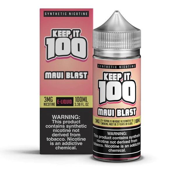 Keep It 100 E-Liquid: 22 Flavors, 30/100mL Bottle Keep It 100 E-Liquid: 22 Flavors, 30/100mL Bottle