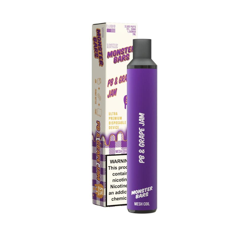 Monster Bars 3500 Puffs sold by VPdudes made by Monster Bars | Tags: all, Disposables, Monster Bars, new