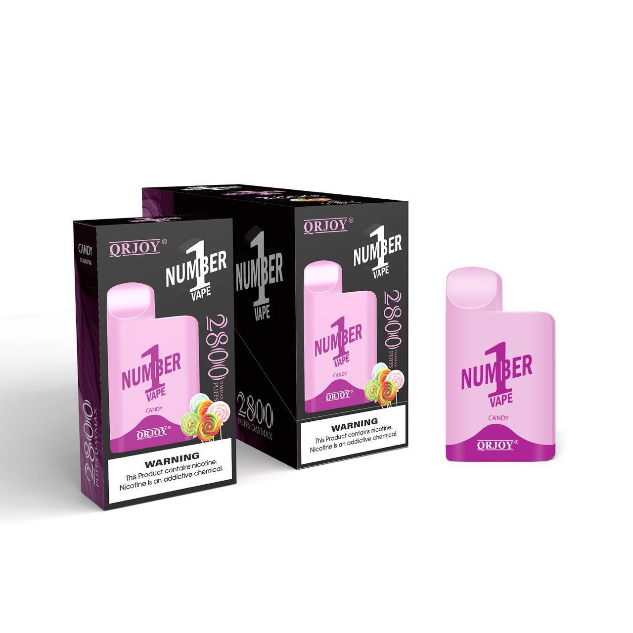 Number 1 Vape 2800 Puffs (Fume - QRJOY) sold by VPdudes made by Fume | Tags: all, Disposables, fume