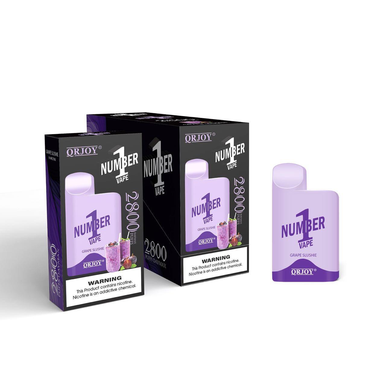 Number 1 Vape 2800 Puffs (Fume - QRJOY) sold by VPdudes made by Fume | Tags: all, Disposables, fume