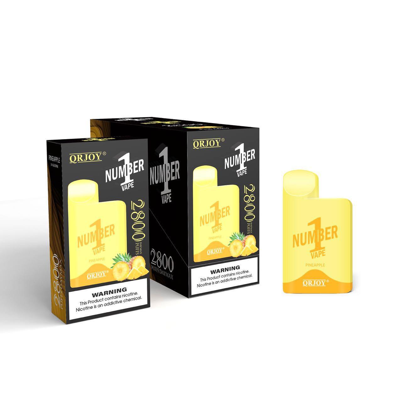 Number 1 Vape 2800 Puffs (Fume - QRJOY) sold by VPdudes made by Fume | Tags: all, Disposables, fume