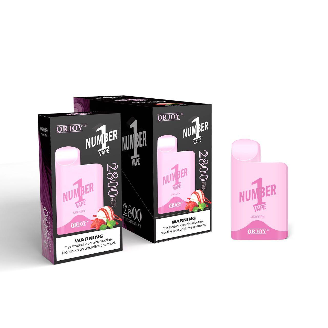Number 1 Vape 2800 Puffs (Fume - QRJOY) sold by VPdudes made by Fume | Tags: all, Disposables, fume