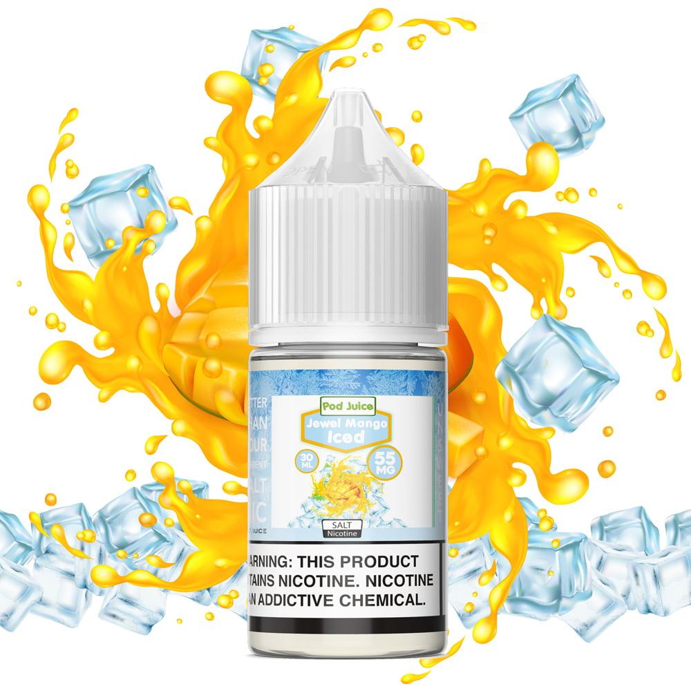 Pod Juice 55 Salt Nic E-Liquid (43 Flavors) sold by VPdudes made by Pod Juice | Tags: all, e-liquids, new, pod juice, pod mesh, Salt Nic 20mg, Salt Nic 35mg, Salt Nic 55mg