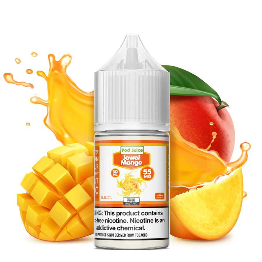Pod Juice 55 Salt Nic E-Liquid (43 Flavors) sold by VPdudes made by Pod Juice | Tags: all, e-liquids, new, pod juice, pod mesh, Salt Nic 20mg, Salt Nic 35mg, Salt Nic 55mg
