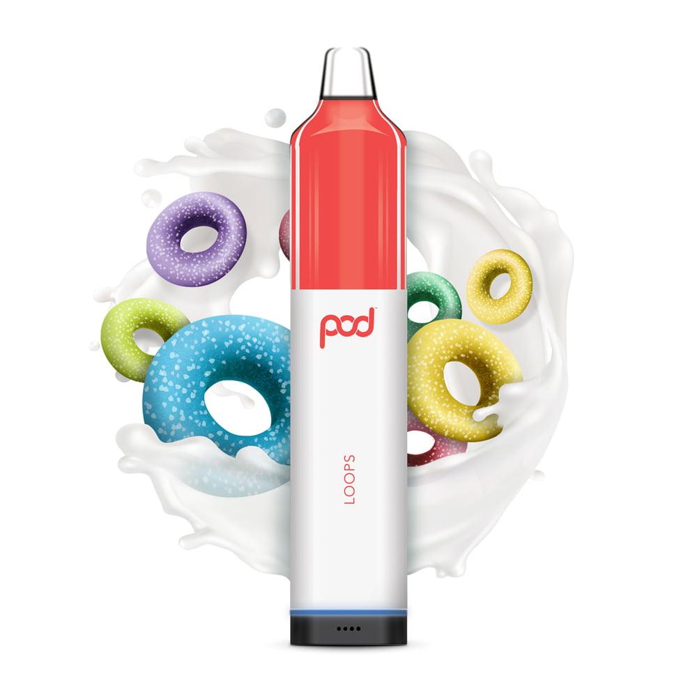 Pod Mesh 5,500 puffs sold by VPdudes made by Pod Juice | Tags: all, Disposables, pod mesh