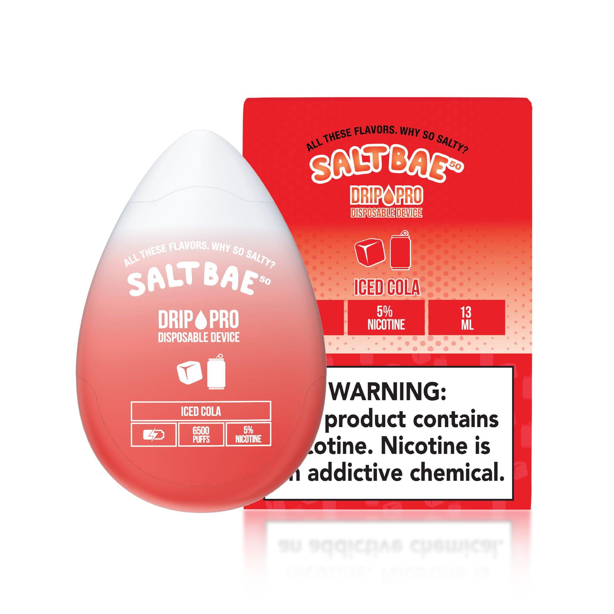 Salt Bae Drip Pro 6,500 Puffs sold by VPdudes made by SALT BAE | Tags: all, Disposables, featured products, new, salt bae