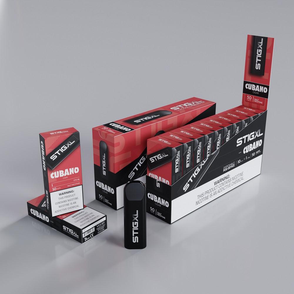 STIG XL by Vgod 700 Puffs sold by VPdudes made by Vgod | Tags: all, Disposables, new, vgod, vgod pod