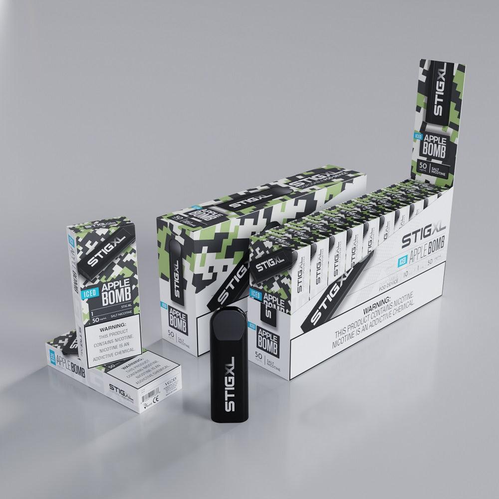 STIG XL by Vgod 700 Puffs sold by VPdudes made by Vgod | Tags: all, Disposables, new, vgod, vgod pod