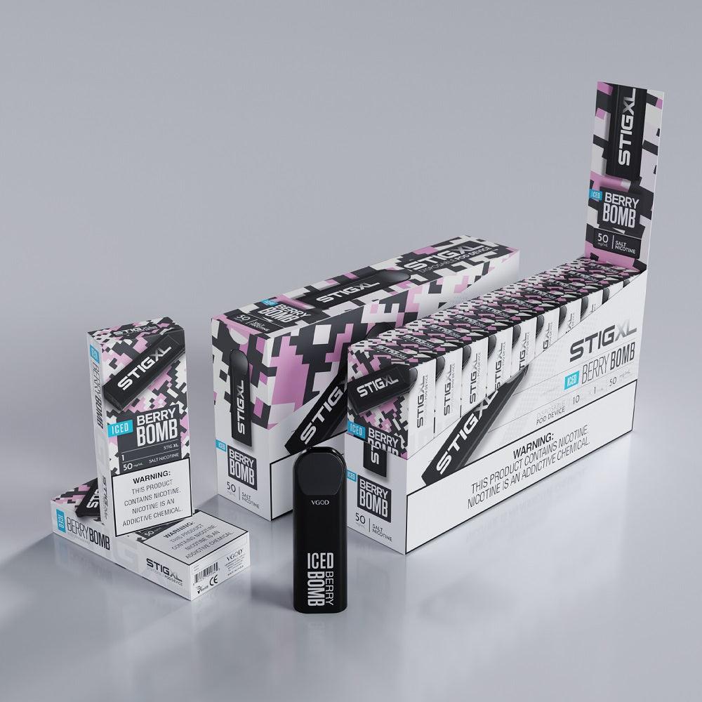 STIG XL by Vgod 700 Puffs sold by VPdudes made by Vgod | Tags: all, Disposables, new, vgod, vgod pod