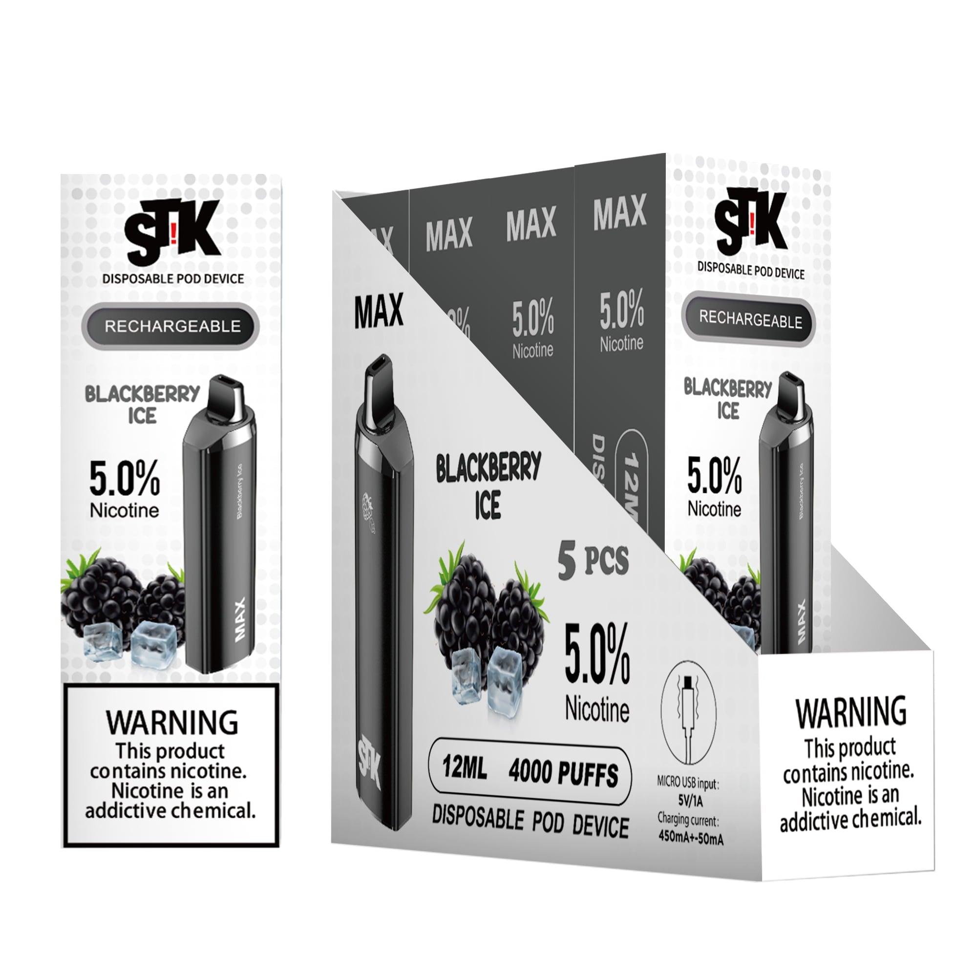 STiK Max by HQD 4000 Puffs sold by VPdudes made by HQD | Tags: all, Disposables, ST!K, St!k Max, Stik