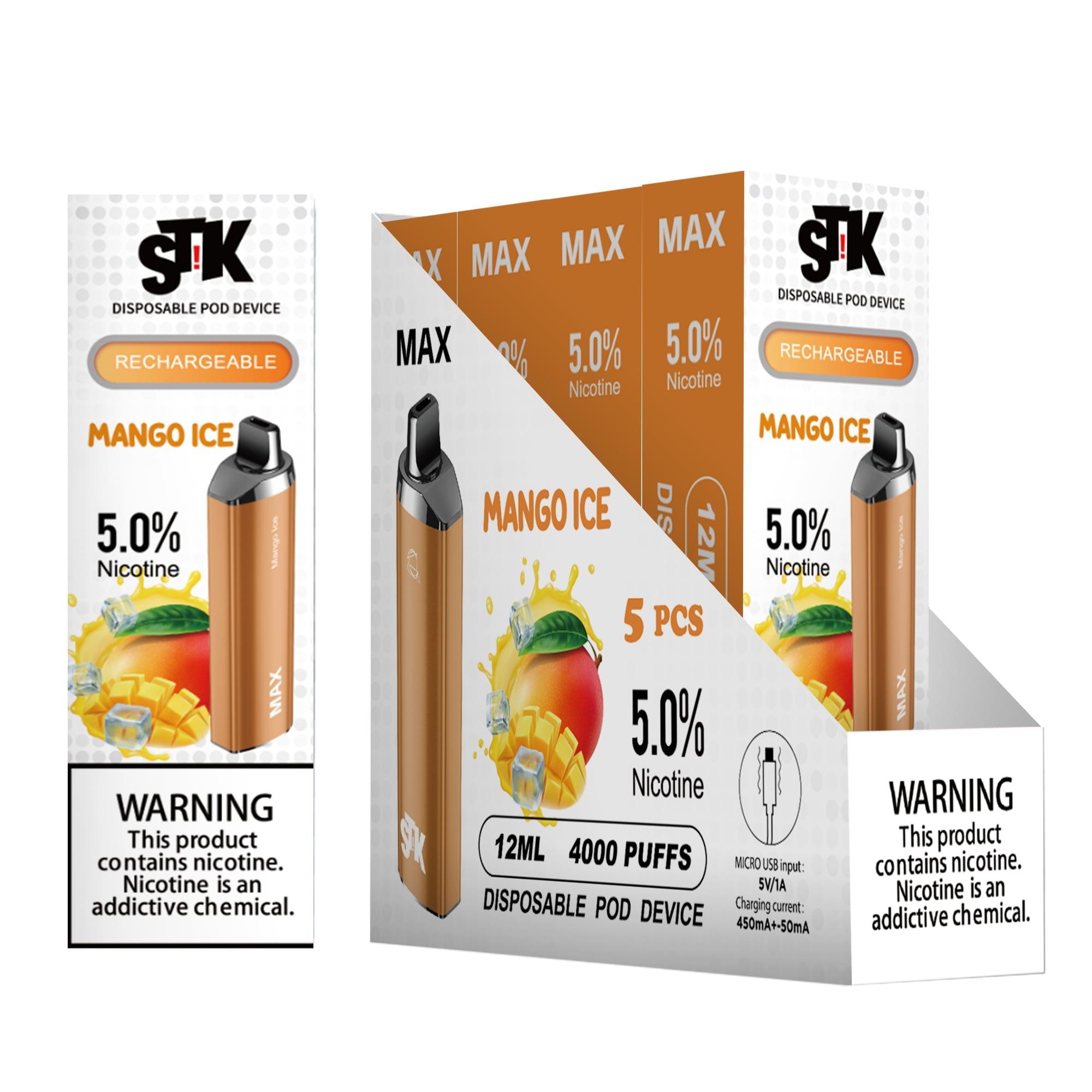 STiK Max by HQD 4000 Puffs sold by VPdudes made by HQD | Tags: all, Disposables, ST!K, St!k Max, Stik