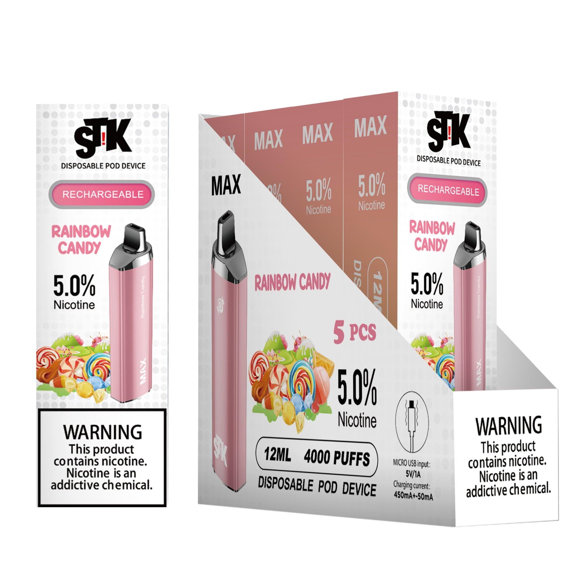 STiK Max by HQD 4000 Puffs sold by VPdudes made by HQD | Tags: all, Disposables, ST!K, St!k Max, Stik