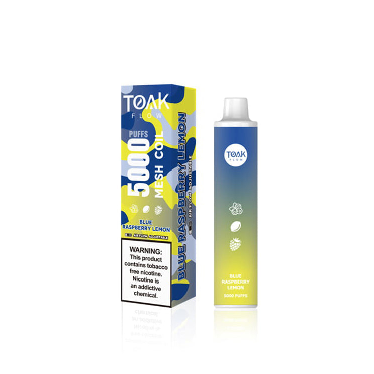 TOAK Flow 5,000 Puffs sold by VPdudes made by Mighty Vapors | Tags: Disposables, Mighty Vapors, new, TOAK Flow