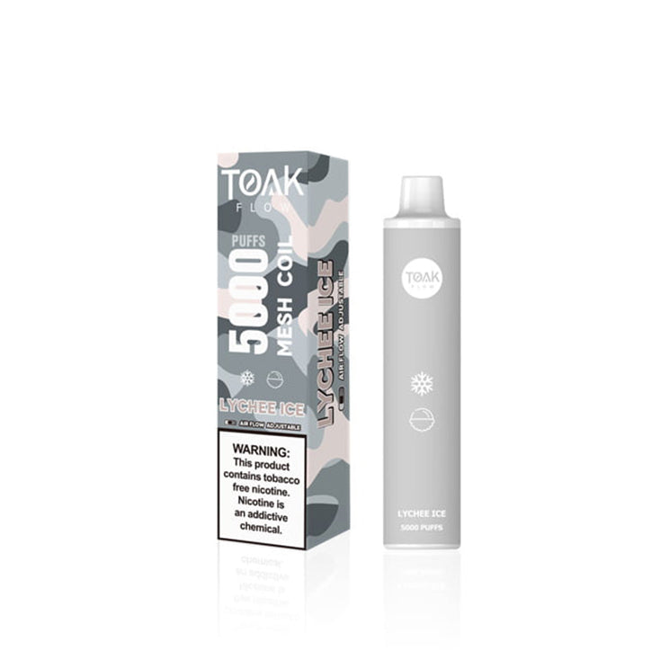 TOAK Flow 5,000 Puffs sold by VPdudes made by Mighty Vapors | Tags: Disposables, Mighty Vapors, new, TOAK Flow