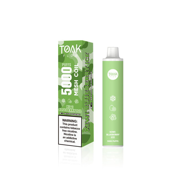 TOAK Flow 5,000 Puffs sold by VPdudes made by Mighty Vapors | Tags: Disposables, Mighty Vapors, new, TOAK Flow