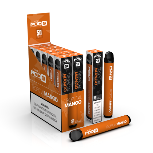 Vgod Pod 1k sold by VPdudes made by Vgod | Tags: all, Disposables, vgod, vgod pod