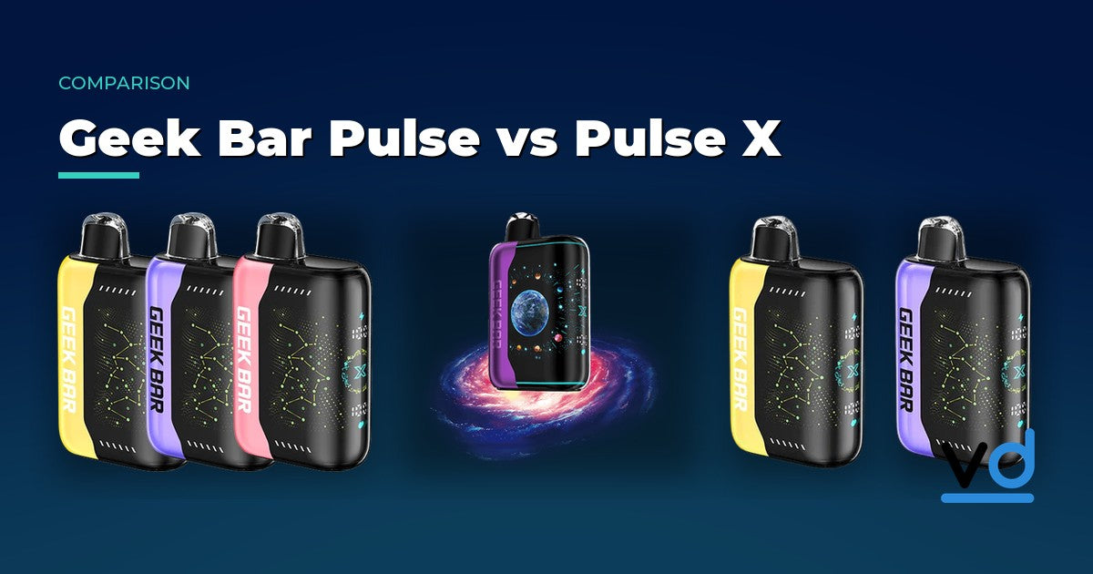 Geek Bar Pulse vs. Geek Bar Pulse X at VaperDudes