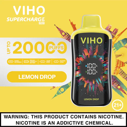 VIHO Supercharge Pro 20000 Puffs