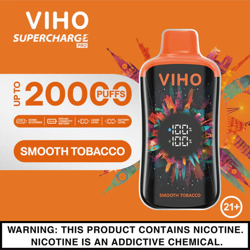 VIHO Supercharge Pro 20000 Puffs