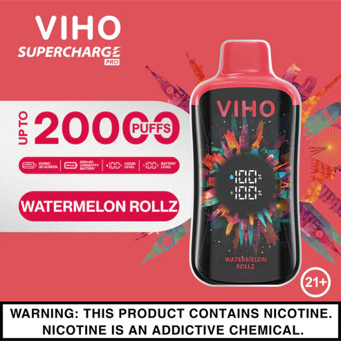 VIHO Supercharge Pro 20000 Puffs