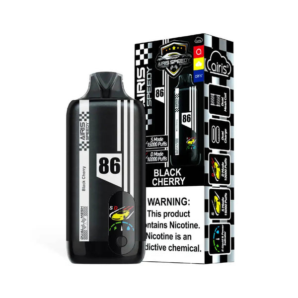 Black Cherry Airis Speedy 15000 Disposable Vape Black Cherry Airis Speedy 15000 Disposable Vape
