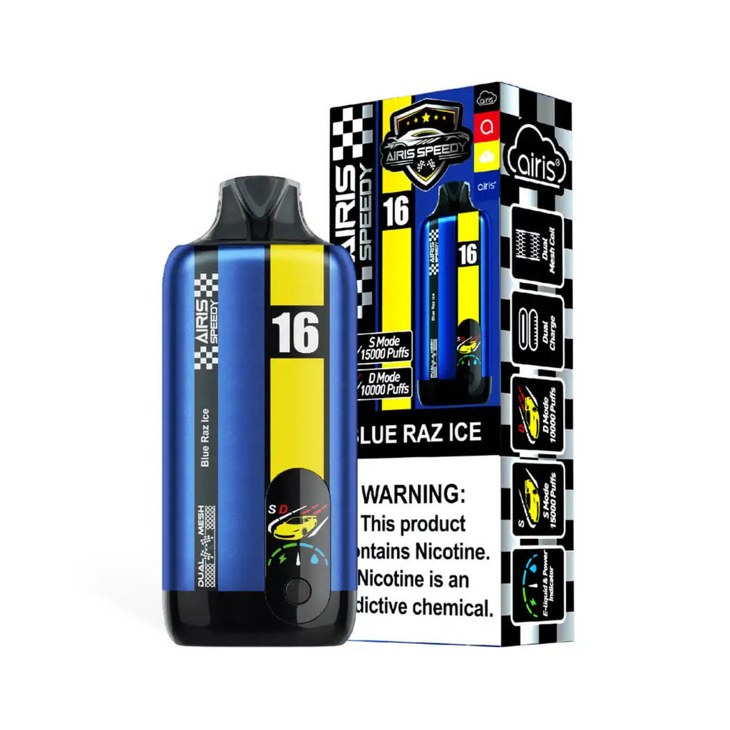 Blue Raz Ice Airis Speedy 15000 Disposable Vape