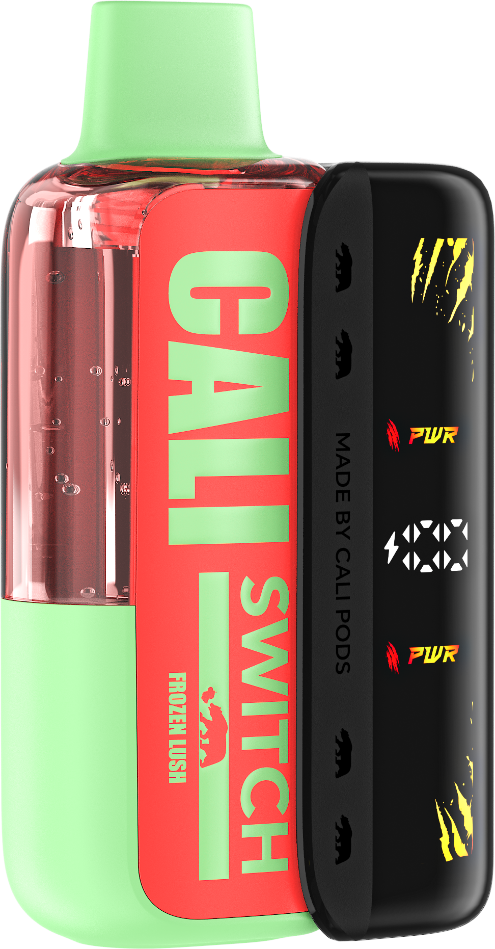 Cali Switch 50K Frozen Lush Kit with rechargeable battery - 50,000 puffs, 15mL, 5% nicotine