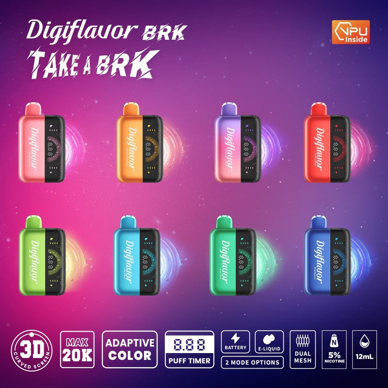 Digiflavor BRK 20,000 Puffs (POD)