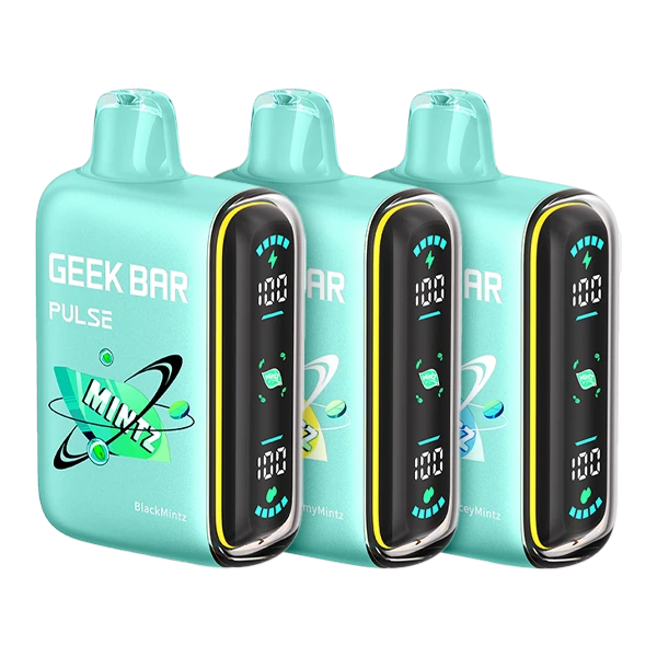 geek bar mintz edition flavors Pulse 15k (Mintz Edition) Disposable Vape Select Flavor ::Mexico Mango ELFBAR AF5500 Prefilled Kit Geek Bar Pulse Mintz