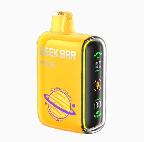 Strawberry Banana Geek Bar Pulse 15000 Disposable Vape