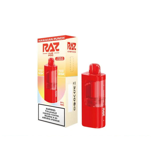 raz hawaiian punch flavors VUE 50k (POD) Disposable Vape Quantity:1 Pc For $22.99 UWELL Caliburn G2 Vaping Nord Mesh