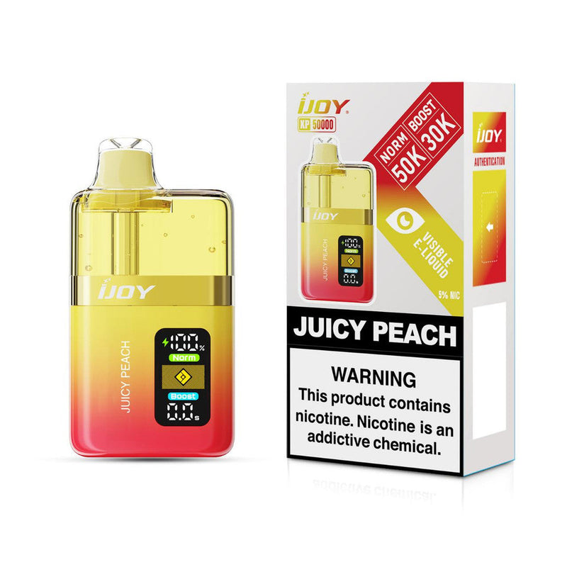 Juicy Peach iJoy Bar XP50000 Disposable Vape Juicy Peach iJoy Bar XP50000 Disposable Vape