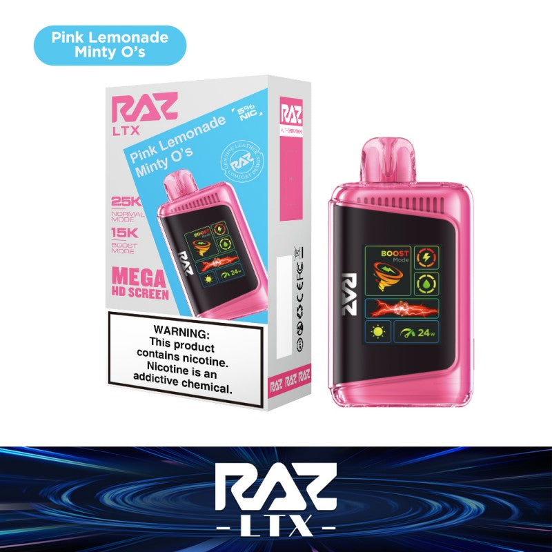 Pink Lemonade Minty O's RAZ LTX 25k