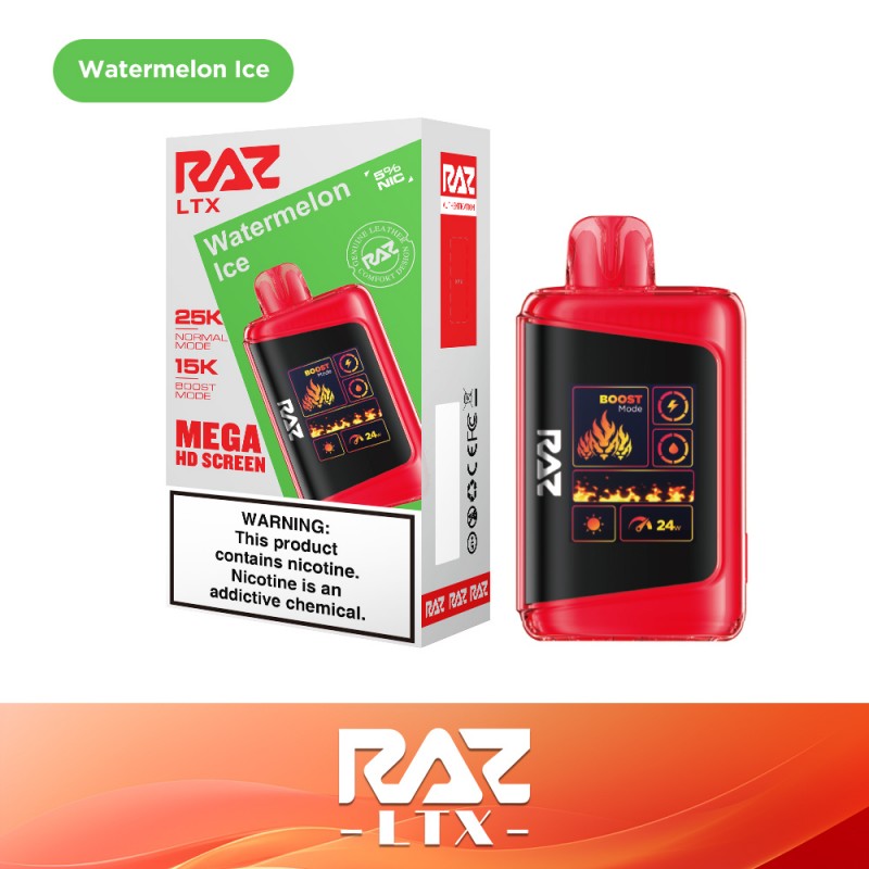 Watermelon Ice RAZ LTX 25k Disposable Vape